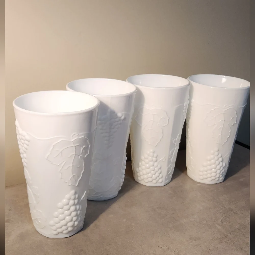 🔅Milkglass Tumblers 6